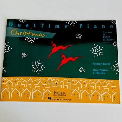 DuetTime Piano CHRISTMAS - Primer Level Faber Piano Adventures (2010) - Image 1 of 4