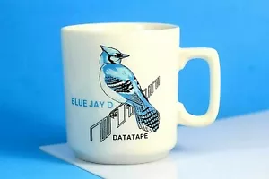 Taza de café vintage Datatape Blue Jay D, taza - Imagen 1 de 6