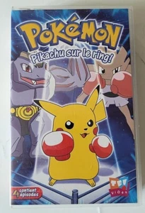 Cassette VHS N°9 - Pokémon Pikachu Sur Le Ring - 4 Episodes - VF - Imagen 1 de 6
