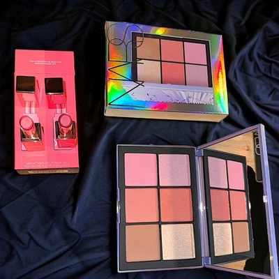 NARS Ethereal Aura Lightspeed Holiday 2025 Palette + 2 NARS Mini Lip Balm - Image 1 of 2