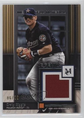 2024 Museum Collection Meaningful Material Relics Legends /99 Craig Biggio HOF - Image 1 of 2