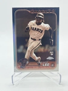 2024 TOPPS CHROME JUNG HOO LEE RC #201 SEPIA REFRACTOR SP GIANTS - Picture 1 of 1