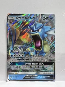 Pokémon TCG Gyarados GX 18/111 Sm-Crimson Invasion Holo MINT/Near Mint - Picture 1 of 3