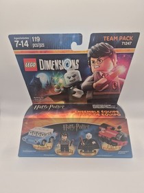 NEW Lego Harry Potter Dimensions Team Pack 71247 Hogwart's Express Minifigures