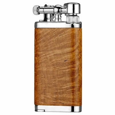 Encendedor de pipa IM Corona Old Boy cromo liso 64-4B51 nuevo en caja Foto 1 de 2