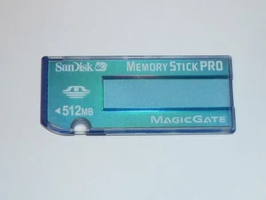 SONY MEMORY STICK PRO 512 MB MAGIC GATE FOR CAMERAS / CAMCORDERS / VAIO - Picture 1 of 2