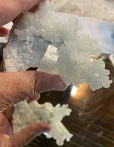 Prehnite, Pseudomorph after Laumontite Exceptional Zeolite Specimen India (28A) - Picture 1 of 7