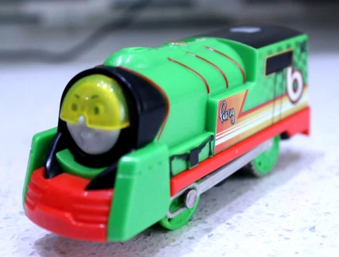 TURBO PERCY! Thomas Friends TRACKMASTER THOMAS FRIENDS TRAIN, RUNS WELL! FAST! Cover