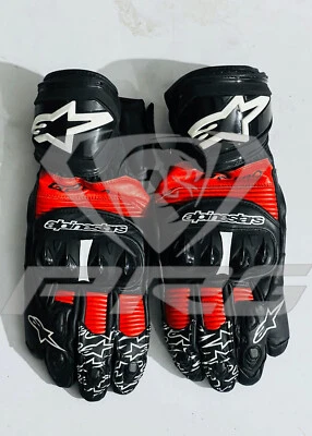 Alpinestar  Motorcycle Motorbike Racing Leather Gloves - Image 1 of 3