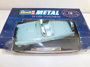 Revell 1956 Ford Thunderbird Car Metal Die-cast Master Piece 1:18 NIB #0189 - Picture 1 of 3