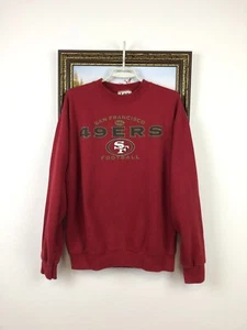 Vintage 90's NFL San Francisco 49ers Sweatshirt Rare Hype Crewneck Mens Size L - Picture 1 of 13