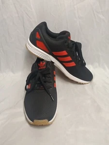 adidas ZX Flux Torsion Black & Red Men's Sz 9 #124648418 Running Shoes - Picture 1 of 9
