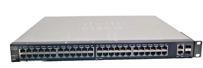 Cisco 200 Series SG200-50 Switch   SLM2048T V04 VAT INC - Image 1 of 3