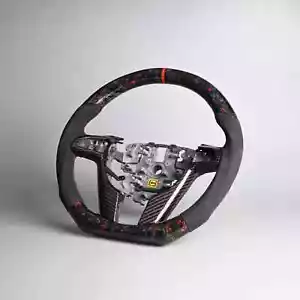 Holden VE Red Forged Carbon Fibre Steering Wheel Suitable SS SSV SV6 HSV - Picture 1 of 7