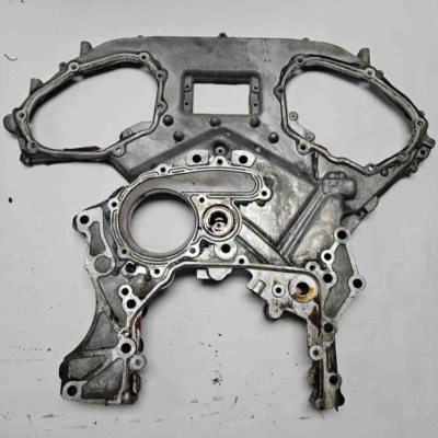 Cubierta de distribución trasera de aluminio Infiniti G35 2007 08 3,5 L Foto 1 de 3