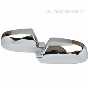 Chrome wing mirror cover caps fits Audi A3 10-13 - Picture 1 of 5