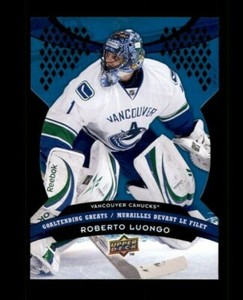 2009-10 McDonald's Upper Deck Goaltending Greats #GG2 Roberto Luongo (ref 112638