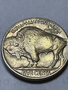 1917 Philadelphia Mint Buffalo Nickel Stunning Detail And Luster