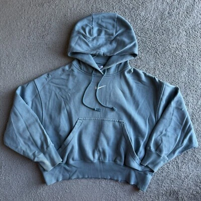 Sudadera con capucha corta Nike Sportswear para mujer talla 2XS Center Swoosh de gran tamaño Foto 1 de 4