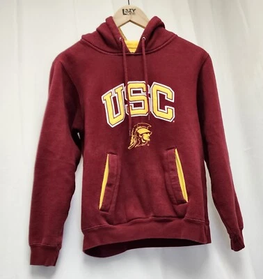 Sudadera con Capucha USC Trojans Champs Unisex Adulto Extra Pequeña. Rojo y dorado Foto 1 de 3