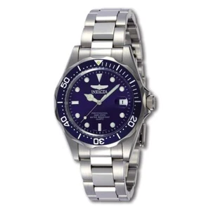 Invicta Men's Watch Pro Diver Quartz Blue Dial Stainless Steel Bracelet 9204 - Picture 1 of 3