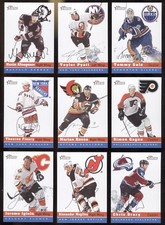 2000-01 TOPPS HERITAGE NHL HOCKEY CARD 1 TO 153 SEE LIST