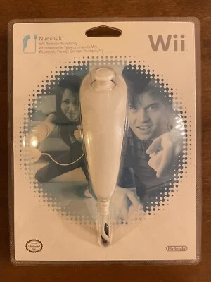 Nintendo Nunchuck Video Games Controller for Wii and Wii U - BRAND NEW IN BOX - Image 1 of 2