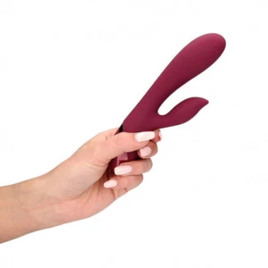 Silicone Vibrating Vaginal Vaginal Rabbit Smooth Vibrator Clitoral Stimulation - Picture 1 of 11