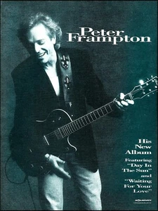 Peter Frampton 1994 álbum autotitulado anuncio Relativity Records anuncio impresión - Imagen 1 de 3