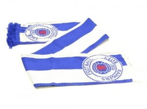 Sciarpa FC Glasgow Rangers Jacuard/Scarf in maglia nuova - Foto 1 di 5