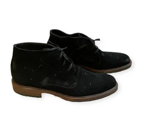 Esquivel Men’s Shoes Size8 Black Suede New - Picture 1 of 5
