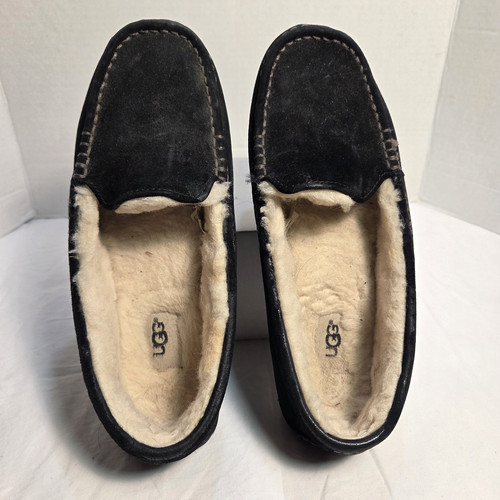 Mocassino mocassino UGG Australia donna taglia 9 Ansley nero pelle di pecora 3312