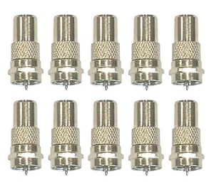 (10) Paquete de adaptador de conector de video RF TV Atari Coleco 2600 5200 7800 - Imagen 1 de 4