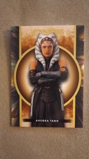 AHSOKA TANO 2022 TOPPS STAR WARS MASTERWORK #33 ORANGE 7/10