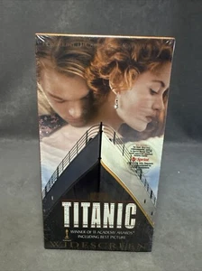Titanic VHS 1998 2-Tape Set Edition Kate Winslet Leonardo DiCaprio Sealed New - Picture 1 of 6