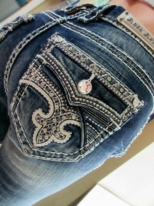 mujer Rock Revival jeans 
