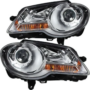 Scheinwerfer Set für VW Touran GP Typ 1T Bj. 09.06-10 chrom  H7+H7 LRY - Bild 1 von 7