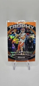 2024 Panini Prizm DP Trevor Lawrence Orange Pulsar /49 Trophy Hunting TH-TLE - Picture 1 of 2
