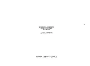 Aston Martin Sales Brochure: Power, Beauty and Soul - Imagen 1 de 1