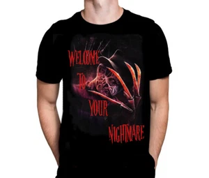 Welcome to your Nightmare - Classic Horror T-Shirt sizes S - 5XL / Halloween - Picture 1 of 3