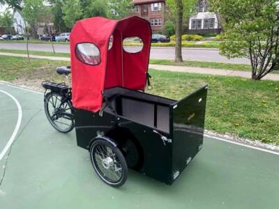 Rampa elétrica para cadeira de rodas Nihola Flex 2 cargo bike. - Imagem 1 de 4