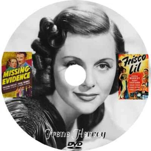 IRENE HERVEY DOUBLE FEATURE 1939-1942 Missing Evidence/Frisco Lil - Imagen 1 de 2