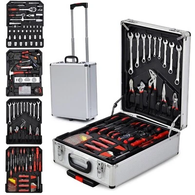 Multiple 799Pcs Hand Tools Set With Case Box Household Toolbox Car Repair Wrench - Image 1 of 4