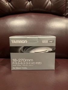 Tamron 18-270mm F/3.5-6.3 Di II VC PZD B008N Lens For Nikon Brand New - Picture 1 of 9