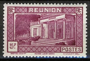 Reunion 1933, 5Fr Leon Dierx Museum MNH, Yv 146 - Picture 1 of 1