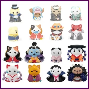 8 pz/set One Piece Cos Cat Action Figure Giocattolo Wanno Country Kaidou Jinbe Torta - Foto 1 di 27