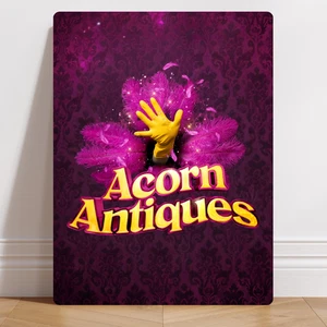 Acorn Antiques Poster Metal Sign Wall Decor Musical Theatre Musicals Gift - Picture 1 of 3