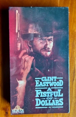 A Fistful Of Dollars VHS New unopened box Clint Eastwood Western - Image 1 of 2