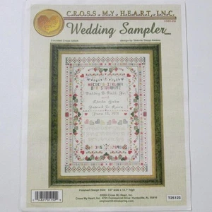 Cross My Heart Wedding Sampler Kit T25123 Sherrrie Stepp Aweau 2004 - Picture 1 of 6