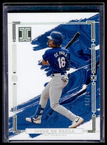 2024 Panini Impeccable Josue De Paula Holo Silver 87 Los Angeles Dodgers #/25 - Picture 1 of 2